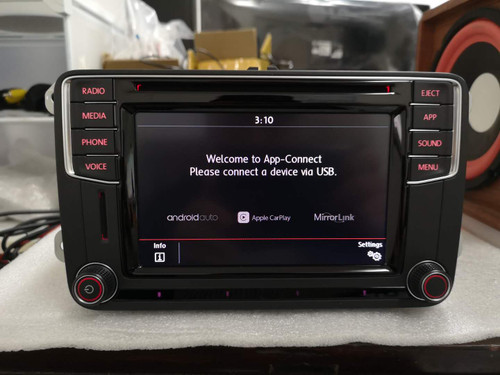 Volkswagen APP Carplay Android Auto MIB2 STD2 Composition Media Bluetooth Radio 5K7035200L