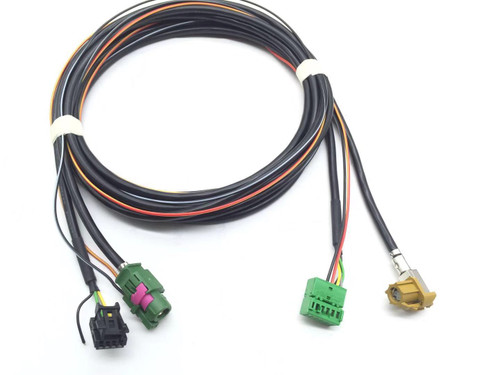 Volkswagen MIB2 Carplay Android Auto USB/AUX Harness Set