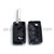 Peugeot Citroen Remote 3 Button Key Shell Case Replacement Uncut key 