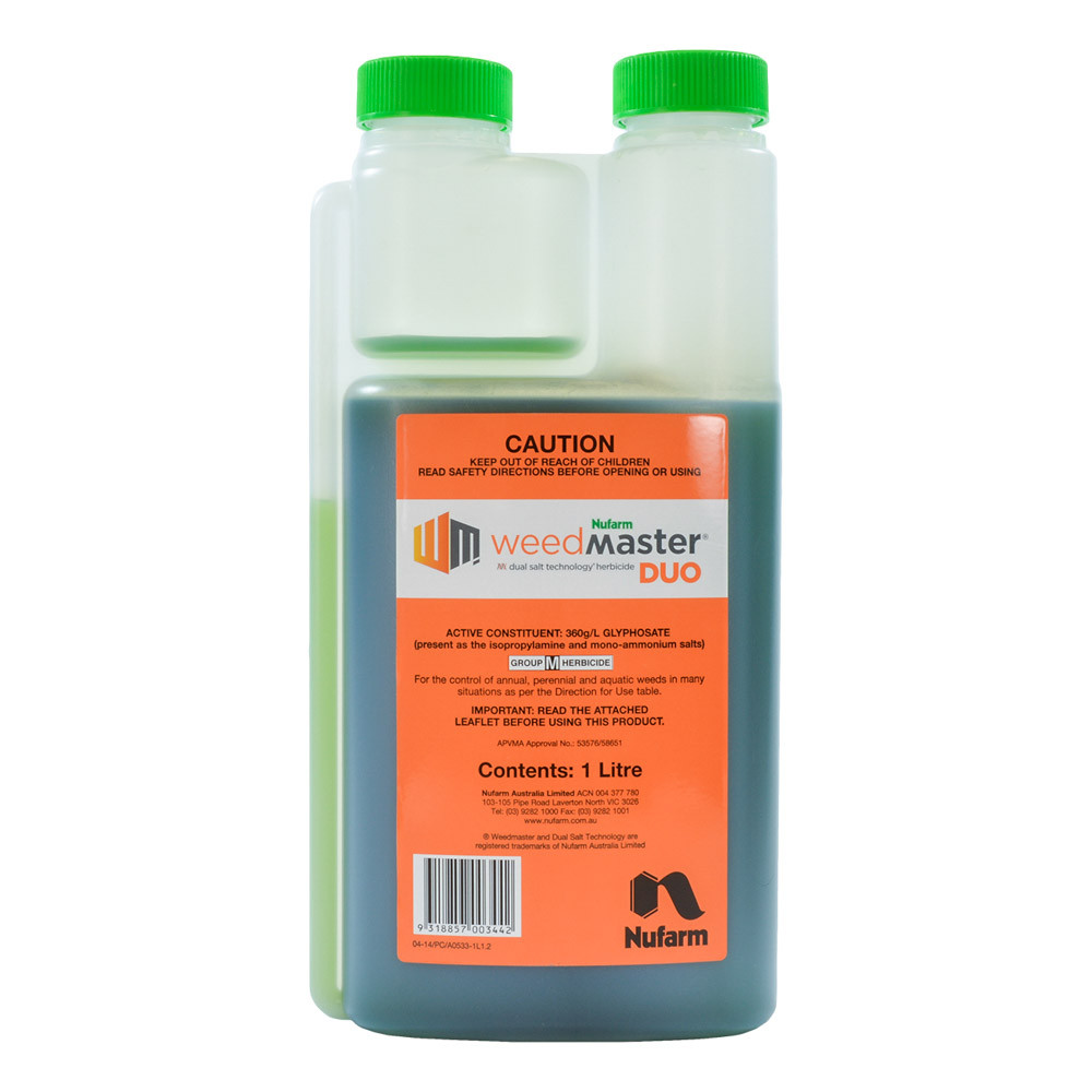 Nufarm Weedmaster Duo Glyphosate 360 Herbicide