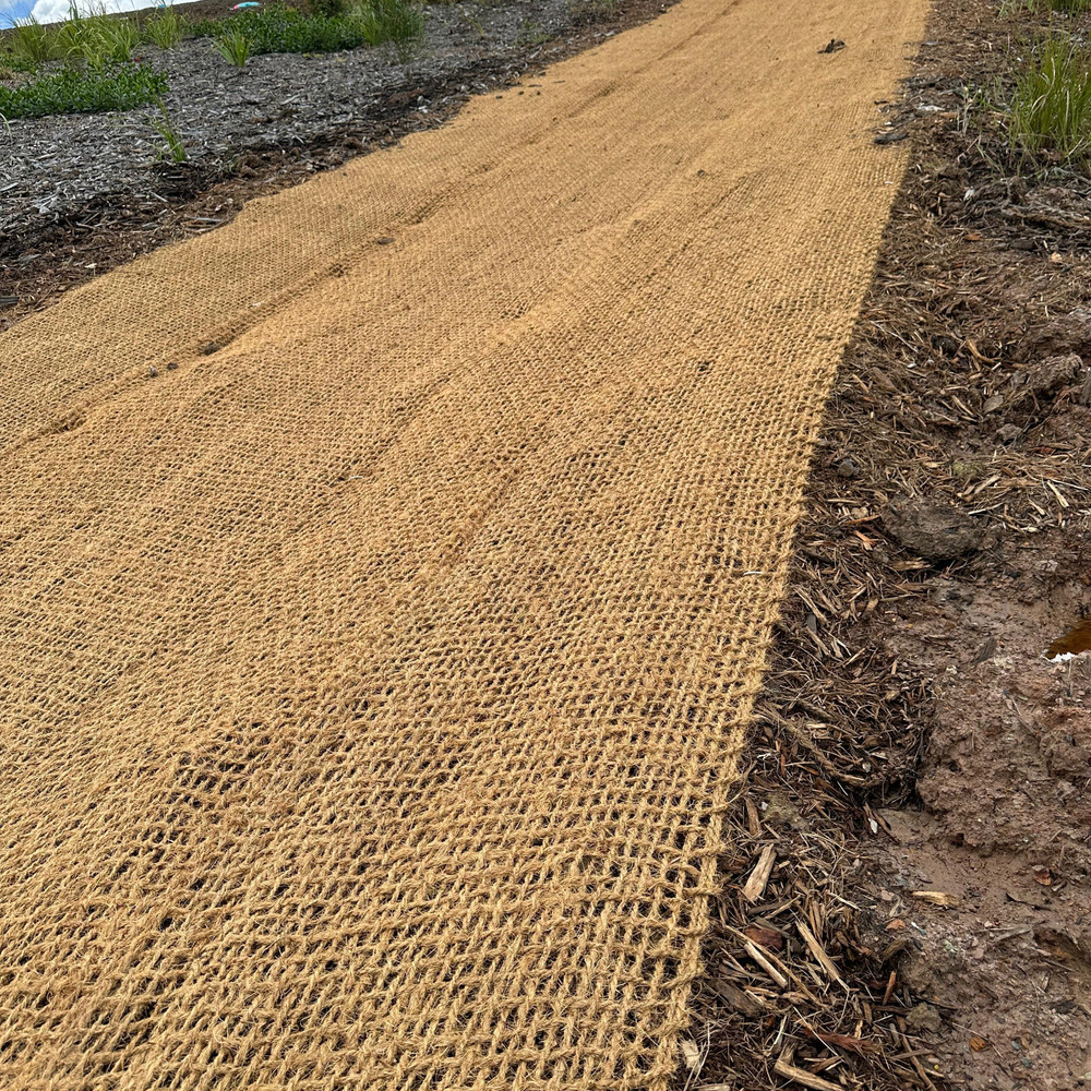 Wholesale Coir Mesh | 400gsm & 700gsm Commercial Rolls | Fernland