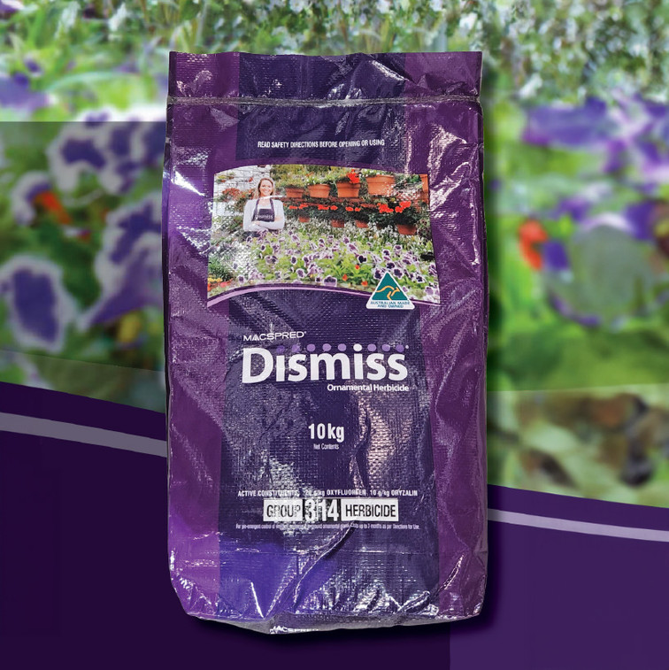 Nursery Weed Control with Dismiss Pre-Emergent Herbicide