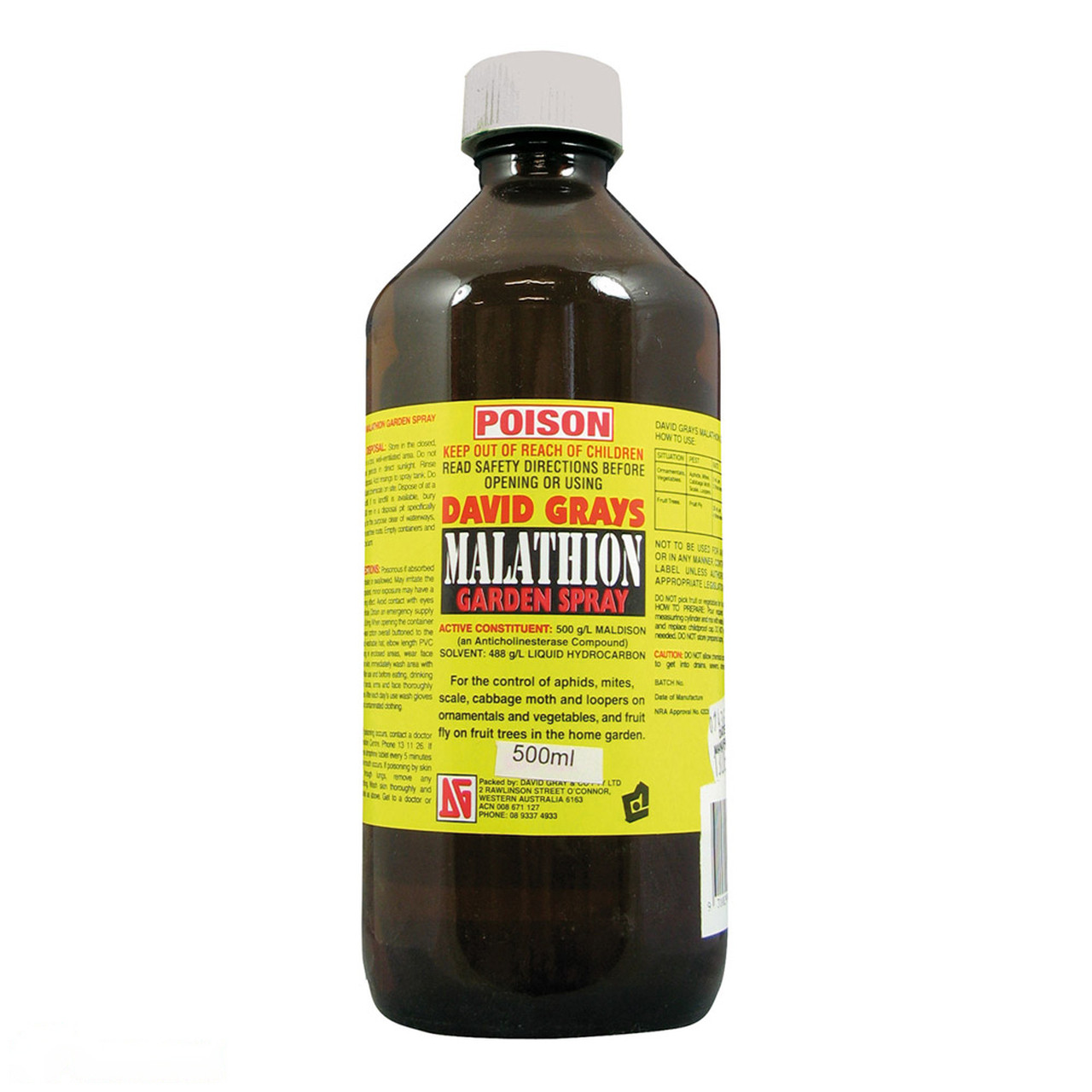 David Grays Malathion Insecticide Garden Spray | Fernland
