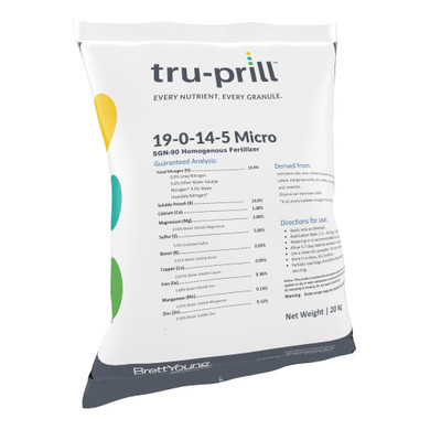 Tru-Prill 19-0-14+TE Premium Greens Grade Turf Fertiliser