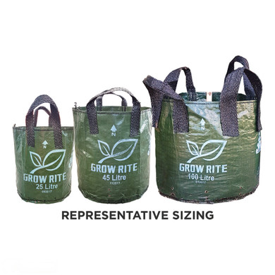 XHD Woven Plastic Plant Bag with 4 Handles, 700L