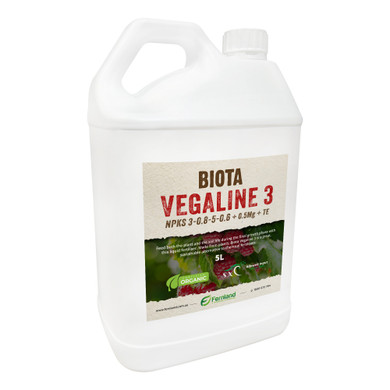 Biota Vegaline 3, Organic, Vegan-Friendly Liquid Fertiliser