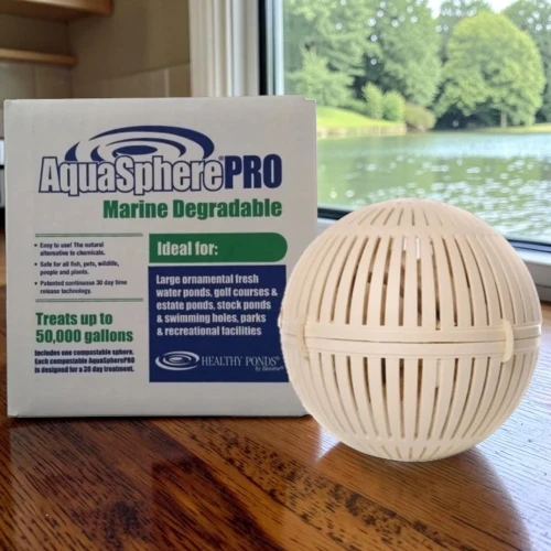 Aquasphere 50,000 Gallon Pro Biodegradable Pond Cleaner.