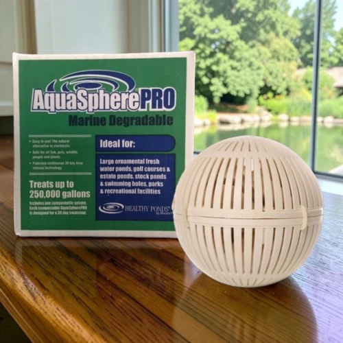 Aquasphere 250,000 Gallon Pro Biodegradable Pond Cleaner.