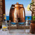 Image shows our elegant Sertodo Niagara Ayurvedic Copper Water Dispenser adds sophistication to any kitchen or dining area. Your perfect hydration.