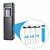 As pictured, our Global Water Bluline G5RO Reverse Osmosis Bottleless Water Cooler purifies your water with our world class 4 stage Reverse Osmosis technology.