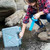 As pictured, our HydroBlu HB-JC-01 Pressurized Jerry Can Camping Water Filter System in action, fetching healthy water.