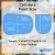 Image shows you how to calculate your pond's total water volume in gallons - Length x Width x Depth x 7.5