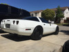 1994 Corvette lowered 4.5" using the BDE-Systems 1984-1996 Corvette C4 Rear Suspension Lowering Kit - Complete. The rear wheels are 17x11 OZ Racing Futura Modular wheels wrapped in 315/35/17 Nitto Drag 555R Radials