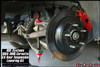 Corvette C4 1984-1996, Adjustable Suspension System - Lowering 11" Bolt Drop Kit w/BLACK Poly Bushings (12pc Set)