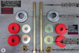 BDE-Systems LLC Corvette C2 & C3 Lowering Kit, 1963-1982 Model Years - RED BUSHINGS