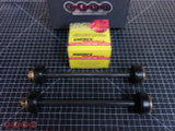 Corvette C4 1984-1996, Adjustable Suspension System - Lowering 11" Bolt Drop Kit w/BLACK Poly Bushings (12pc Set)