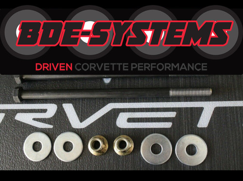 1984-1996 Corvette C4 Rear Lowering, Essentials Kit (8pc Set)