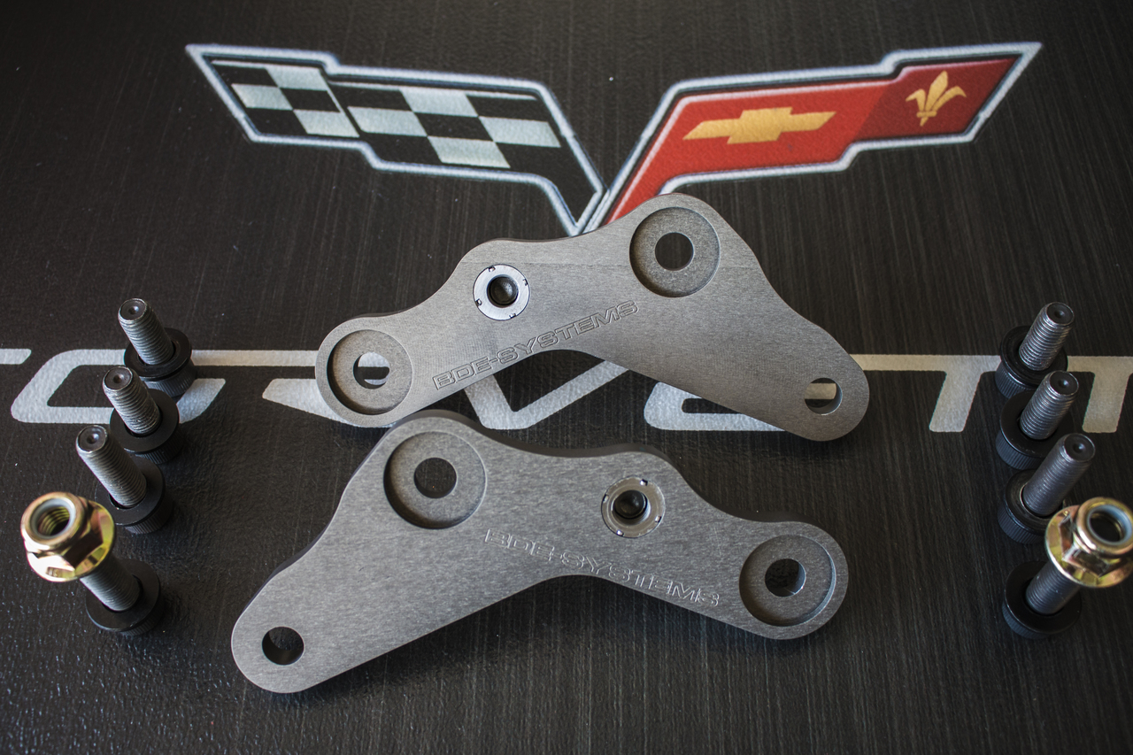 19881996 Corvette C4 Adapter Brackets for C5/C6 Brakes Botello
