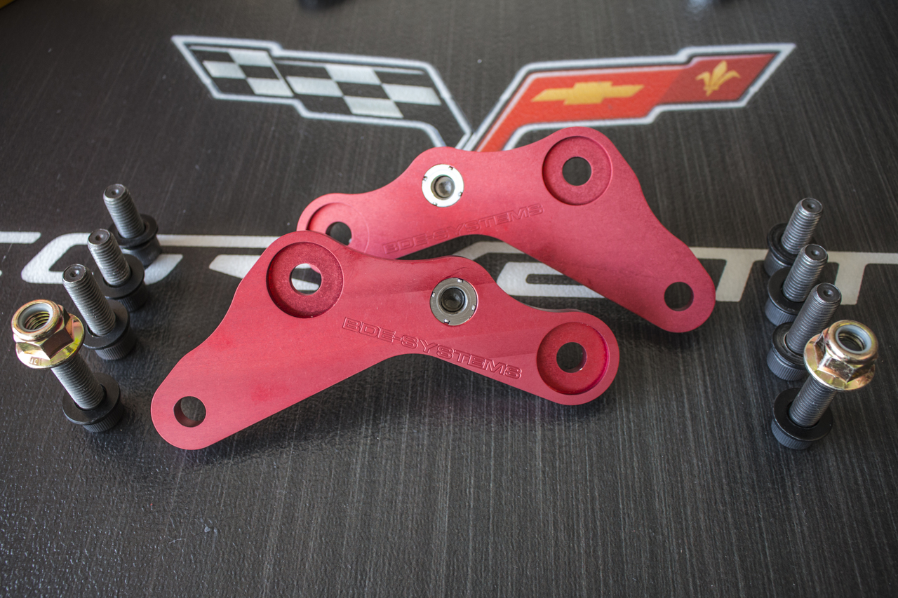 19881996 Corvette C4 Adapter Brackets for C5/C6 Brakes Botello