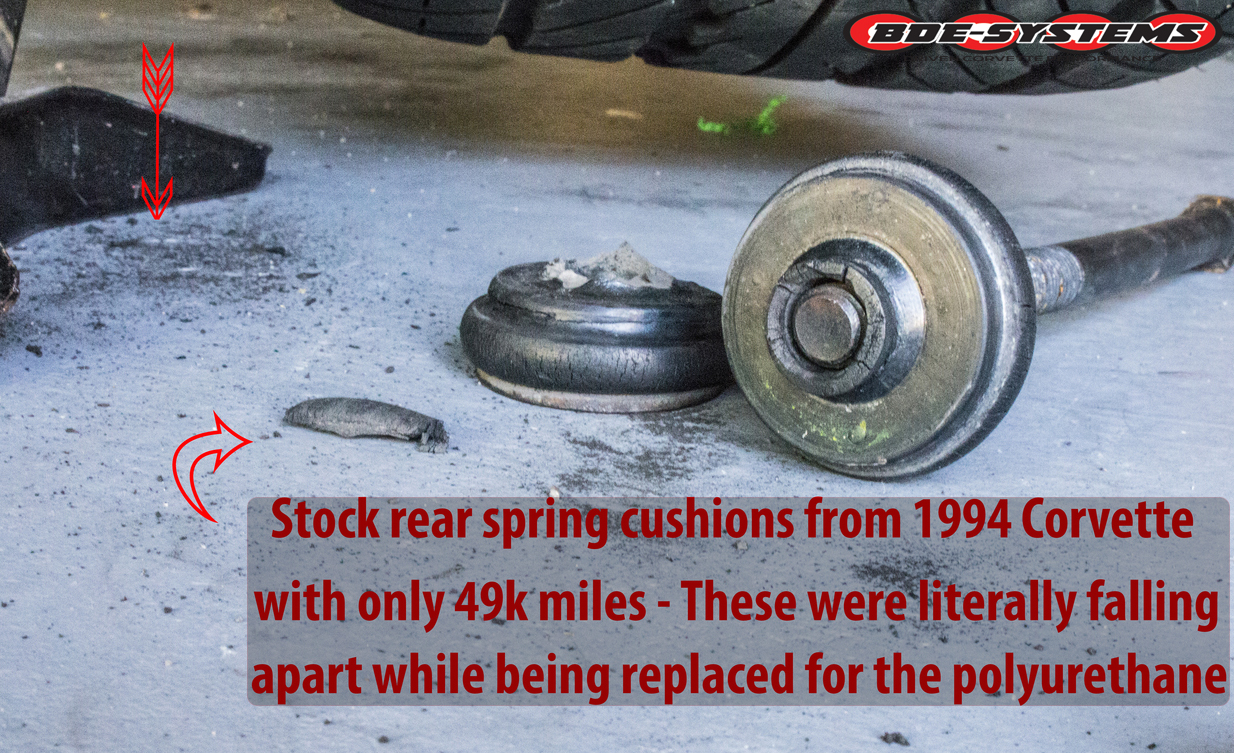 Corvette C4 19841996, Adjustable Suspension System Lowering 11" Bolt