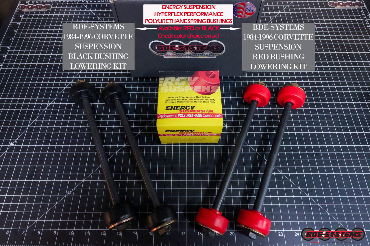 Corvette C4 19841996, Adjustable Suspension System Lowering 11" Bolt