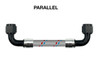CRIMPED Pre-Made AN12 PTFE/Teflon Black Braided Hose