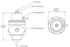 Turbosmart FPR10 Fuel Pressure Regulator Suit -10AN (Sleeper)