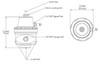 Turbosmart FPR6 PURPLE Fuel Pressure Regulator - AN6