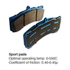 Renault clio 172/182 front big brake kit - REPLACEMENT PADS