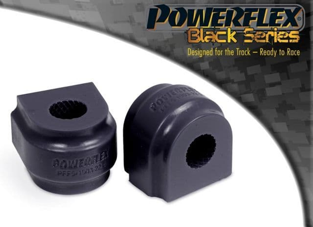 3 - Powerflex Front Anti Roll Bar Bush 22.5mm PFF5-1903-22.5BLK for BMW 1 Series F20, F21 XDRIVE, 2 Series F22 & F23 XDRIVE, 3 Series F30, F31 & F34 XDRIVE, 4 Series F32, F33 & F36 XDRIVE