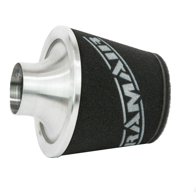 Filtro Aria Universale Ramair JS-108-BK - 80mm Collo In Lega, Nero