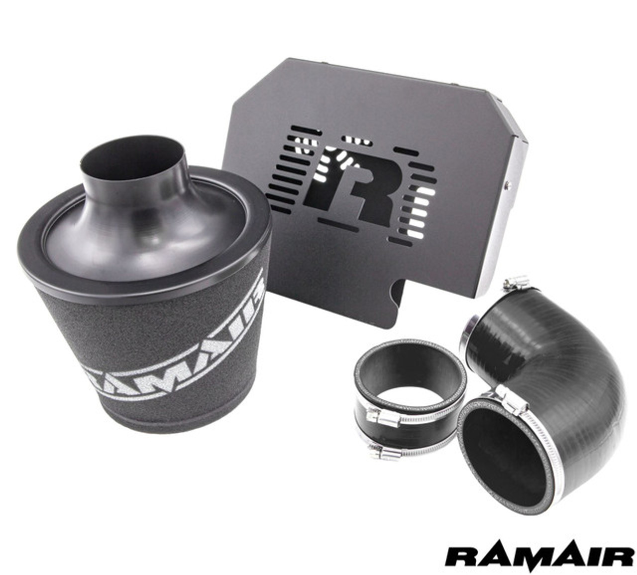 RAMAIR Ford Focus ST 225 Black Performance Intake Kit with ECU Holder