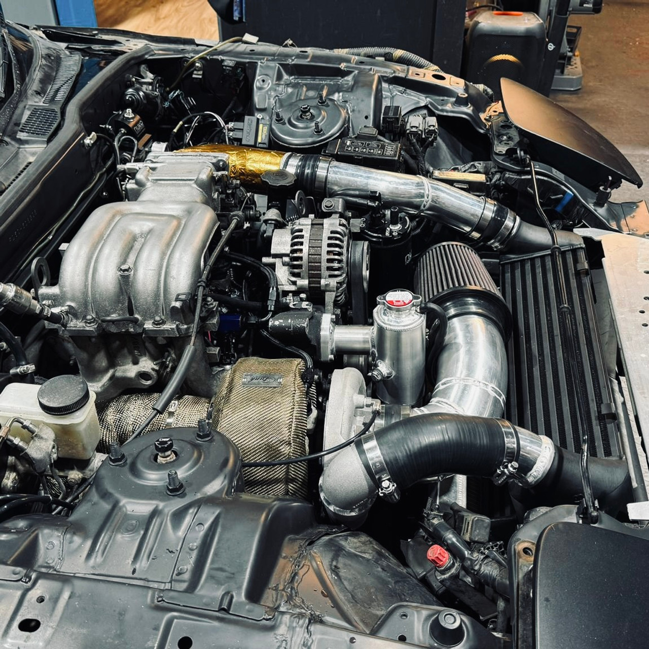 RX-7 FD Single turbo Manifold