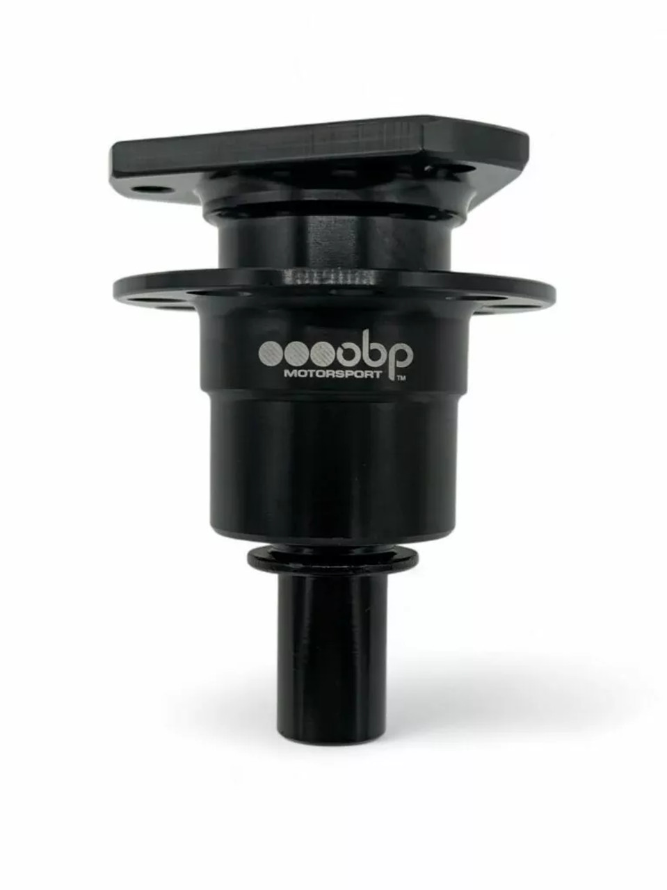 OBP Steering Wheel Black Quick-Release Hub