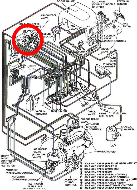 RX7 FD Turbo Control Solenoid