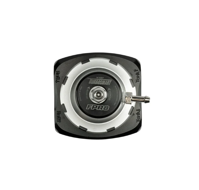 Turbosmart FPRF8 Black - Fuel Pressure Regulator + Filter