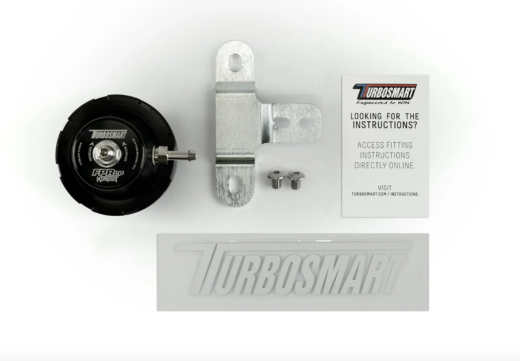 Turbosmart FPR Kompact Low Pressure (LP) Fuel Pressure Regulator UNI 1/8" NPT (Sleeper)