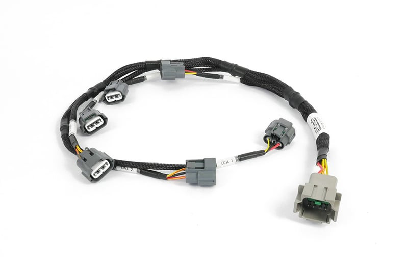 R35 Coil Bracket Kit for Nissan RB - Includes Bracket , Coils, Connectors and Harness