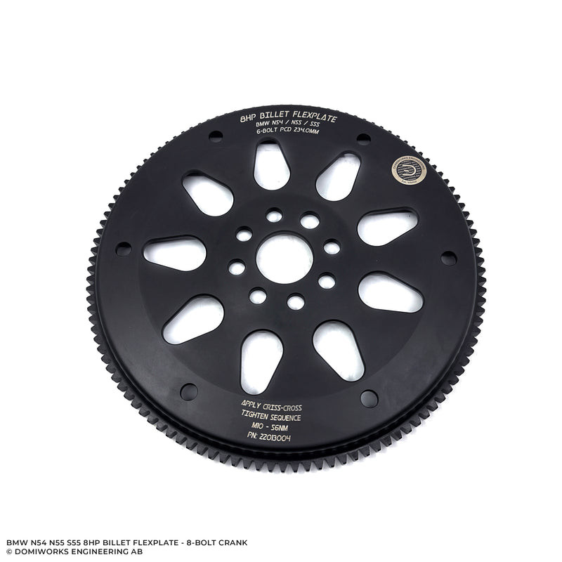 BMW 8HP BILLET FLEXPLATE FOR N54 N55 S55 (8-BOLT)