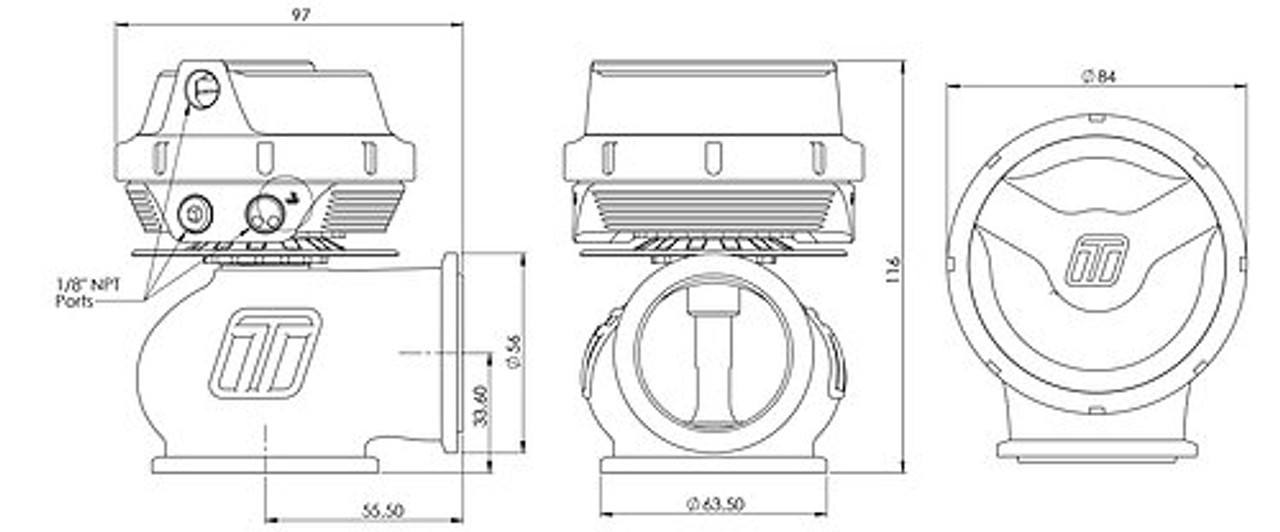 Turbosmart GenV HyperGate 45