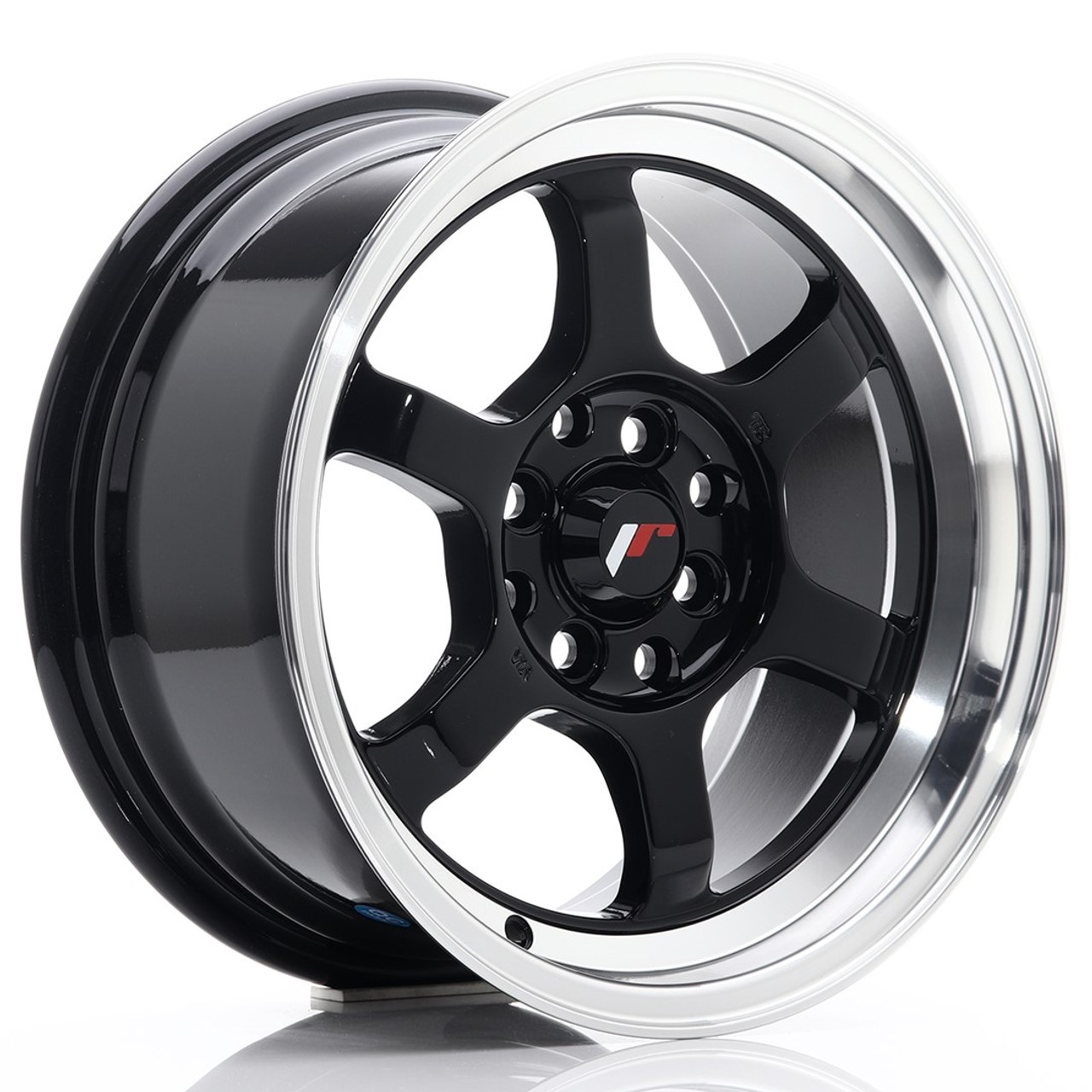 JR Wheels JR12 15x75 ET26 4x100/114 Gloss Black