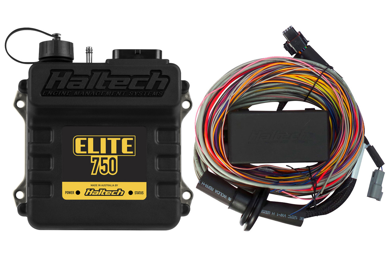 Elite 750 + Premium Universal Wire-In Harness Kit - Length: 2.5m (8')