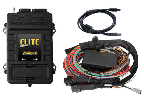 Elite 2500 + Premium Universal Wire-In Harness Kit - Length: 2.5m (8')