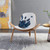 Hans Wegner Style three-legged chair