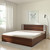 Solimo Euphora Engineered Wood King Bed With Storage