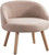 Soft dining chair for leisure. Suitable for various spaces