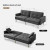 Tonopah 85" Tufted Futon Convertible Sleeper Sofa