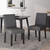 Christopher Knight Home Kuna Dining Chairs: Set of 2, Charcoal Gray