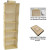 5-Tier Hanging Wardrobe Organizer: Breathable, Foldable, for Clothes, Shoes, Accessories.