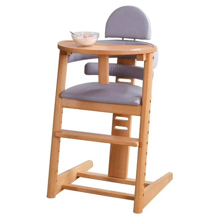 Wanan 3-in-1 High Chair: Removable Backrest, Tray, Adjustable Footrest